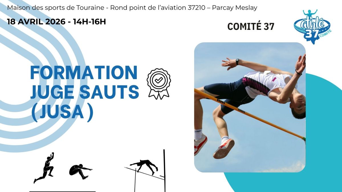 FORMATION FONCTION JUGE DES SAUTS À&nbsp;PARÇAY-MESLAY