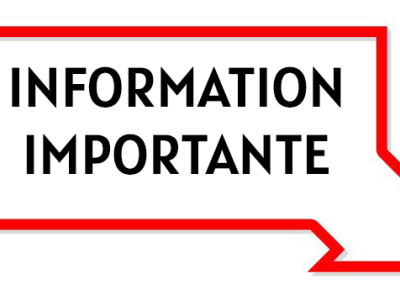 Championnats départementaux de triathlons U14 et U16 , 12 avril : Changement de Lieu&nbsp;!